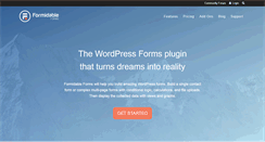 Desktop Screenshot of formidableforms.com
